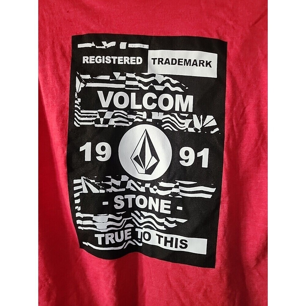 New Y2K Volcom Stone Surf TShirt 1991 True To This XL B15 Excellent Beach Hawaii